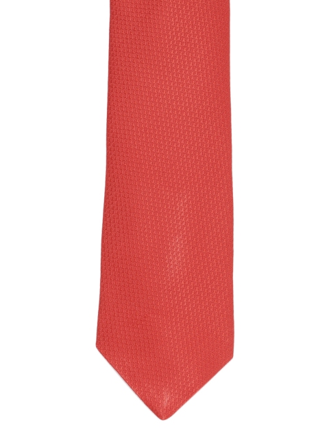 

Park Avenue Red Solid Broad Tie