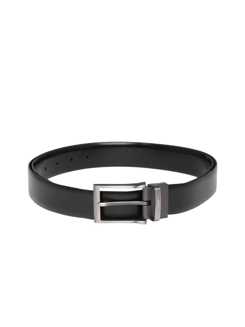 

Park Avenue Men Black Reversible Textured Belt