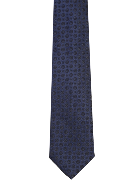 

Park Avenue Blue & Black Woven Design Broad Tie