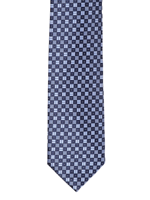 

Park Avenue Men Blue Woven Design Broad Tie