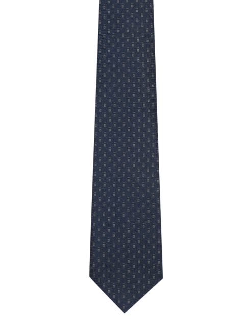 

Park Avenue Men Navy Blue Woven Design Broad Tie