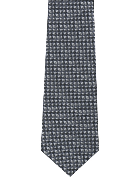 

Park Avenue Men Grey Woven Design Broad Tie