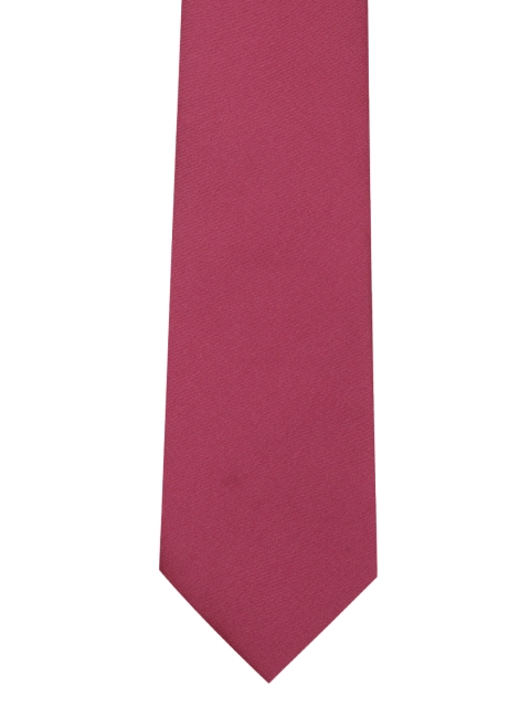 

Park Avenue Red Solid Broad Tie