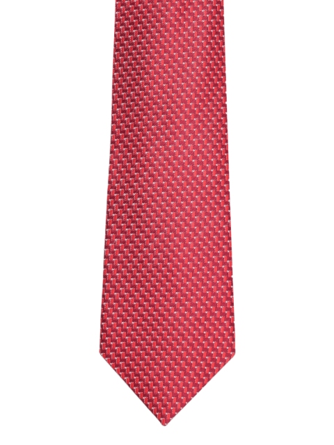 

Park Avenue Maroon Woven Design Broad Tie