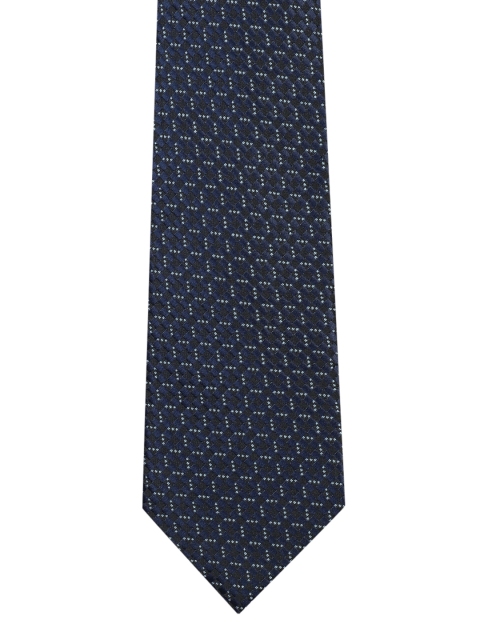 

Park Avenue Men Navy Blue Woven Design Broad Tie
