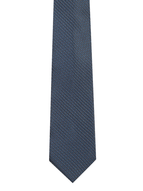 

Park Avenue Men Navy Blue Woven Design Broad Tie