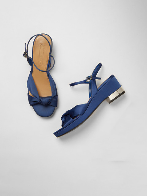 

CHARLES & KEITH Women Blue Solid Heels