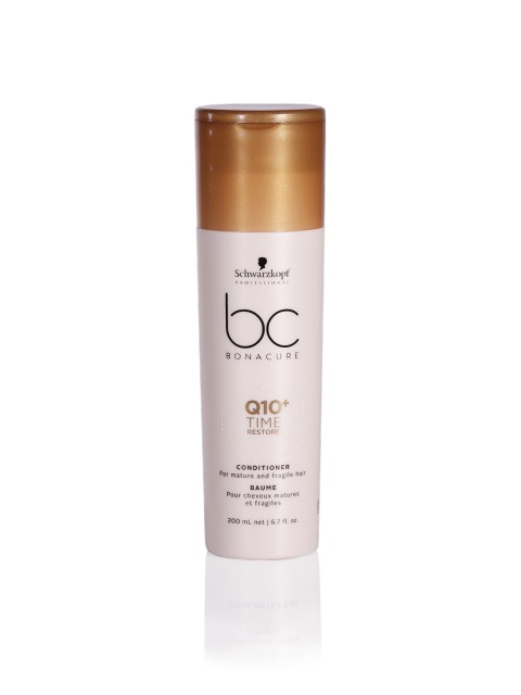 

Schwarzkopf PROFESSIONAL Unisex Bonacure Q10 Plus Time Restore Conditioner 200 ml, Peach