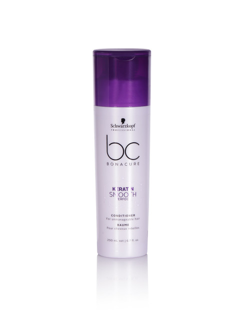 

Schwarzkopf PROFESSIONAL Unisex Bonacure Keratin Smooth Perfect Conditioner 200 ml, Lavender