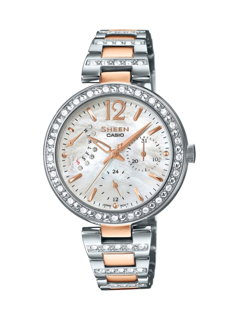 

Casio Sheen Women Silver Analogue watch SX161