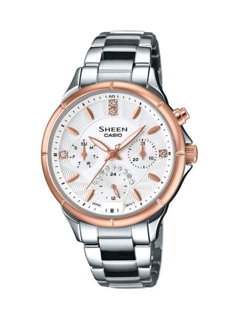 

Casio Sheen Women Off White Analogue watch SX167 SHE-3047SG-7AUDR