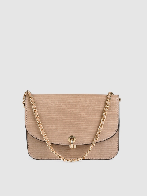 

Accessorize Nude-Coloured Textured Sling Bag