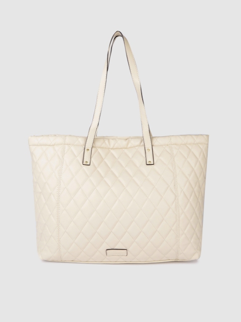 

Accessorize Cream-Coloured Quilted Shoulder Bag