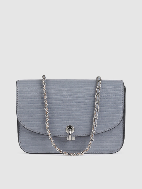 

Accessorize Blue Textured Sling Bag