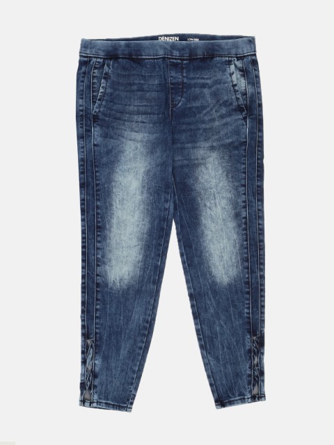 

Denizen From Levis Women Blue Super Skinny Fit Washed Denim Jeggings