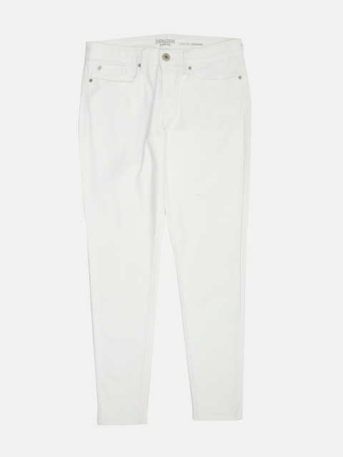 

Denizen From Levis Women White Super Skinny Fit Low-Rise Clean Look Stretchable Jeans