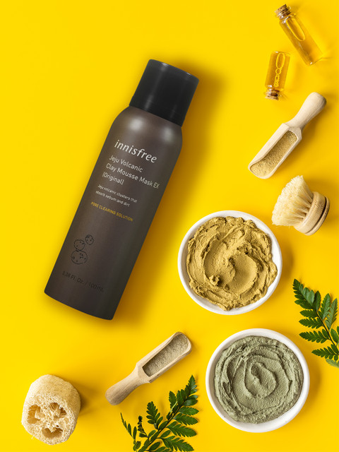 

Innisfree Jeju Volcanic Clay Mousse Mask 100 ml, Brown