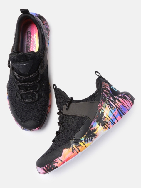 

Skechers Women Black DLT-A- Palmy Sunset Sneakers
