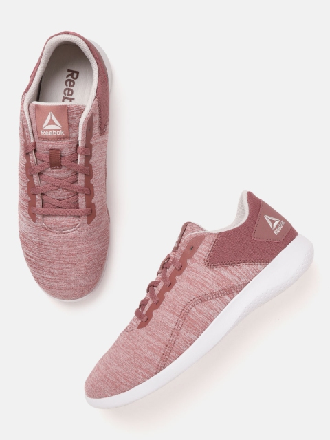 

Reebok Women Pink & Off-White Grindle Pattern Ardara 2.0 Walking Shoes
