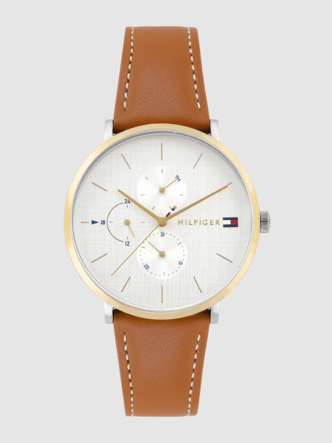 

Tommy Hilfiger Women White Leather Analogue Watch TH1781947W