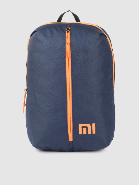 

Mi Unisex Navy Blue Solid Step Out Backpack