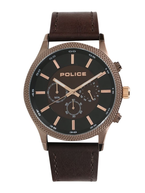 

Police Men Brown Analogue Watch NBPL15002JSBN12