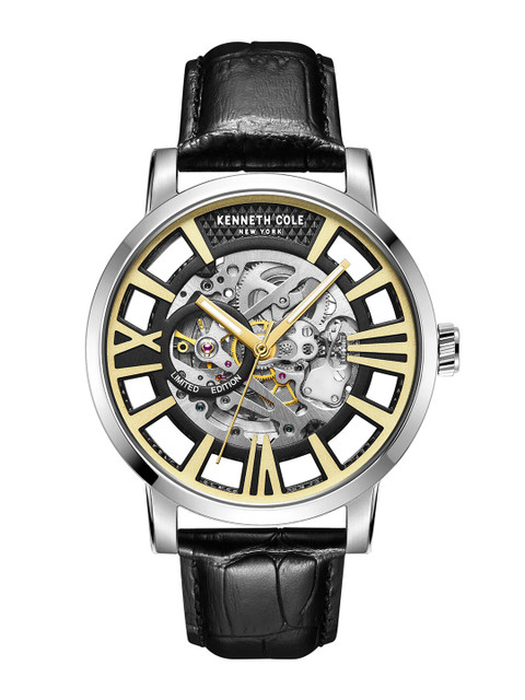 

Kenneth Cole Men Silver-Toned Analogue Watch