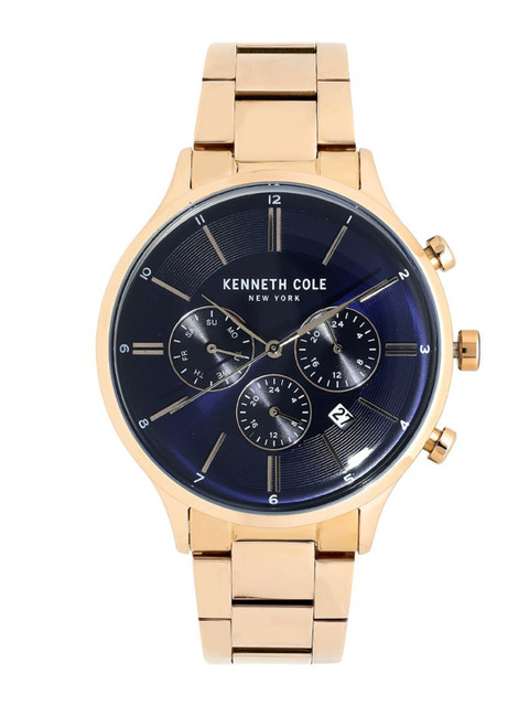 

Kenneth Cole Men Navy Blue Analogue Watch NBKC50643001MN