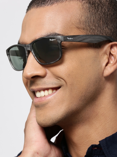 Unisex Rectangle Sunglasses PJ7371C3