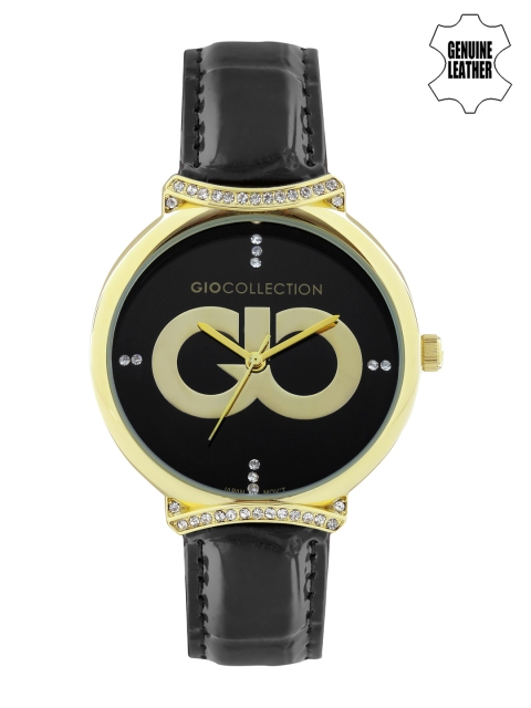 

GIO COLLECTION Women Black Dial Watch G0051-04