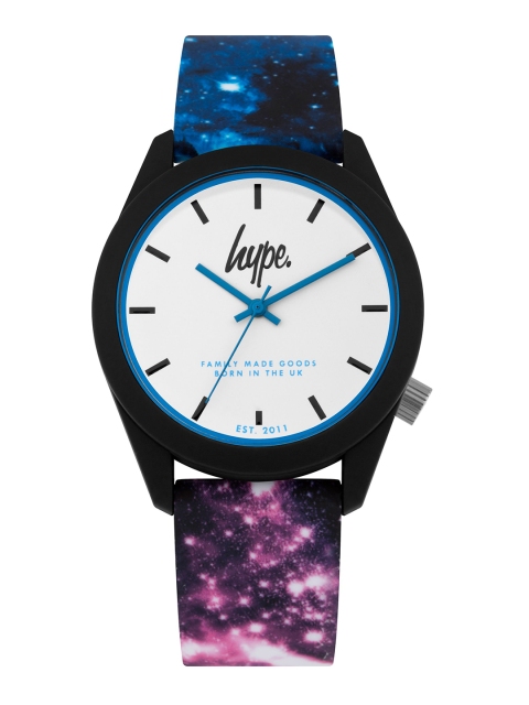 

Hype Women White Analogue Watch HYU009BV