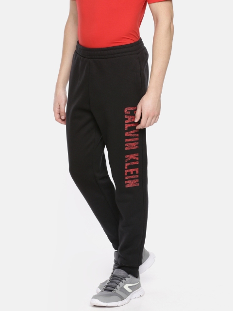 

Calvin Klein Jeans Men Black Solid Straight Fit Joggers