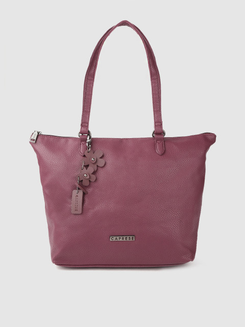 

Caprese Purple Solid Shoulder Bag