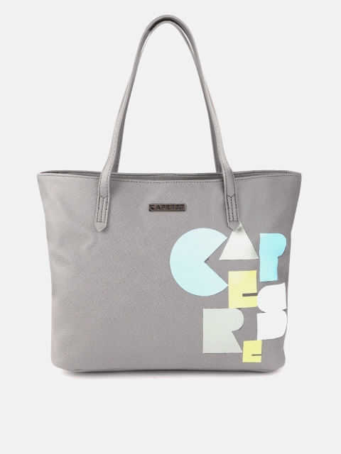 

Caprese Grey Printed Shoulder Bag