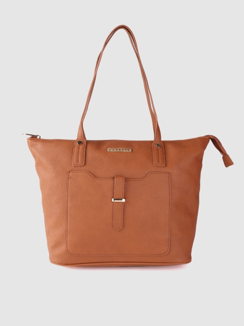 

Caprese Brown Solid Shoulder Bag