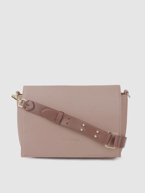 

Caprese Mauve Solid Sling Bag