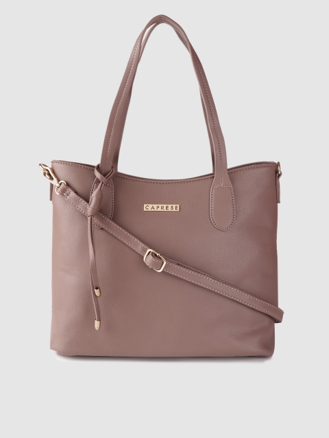 

Caprese Mauve Solid Shoulder Bag