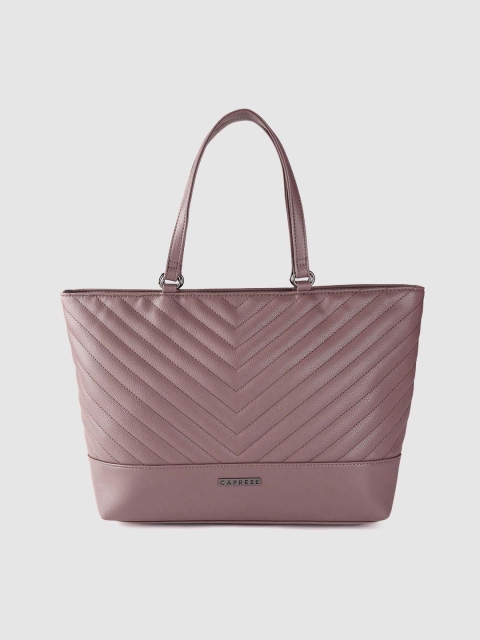 

Caprese Mauve Quilted Shoulder Bag