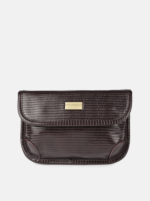 

DressBerry Coffee Brown Textured Sling Bag