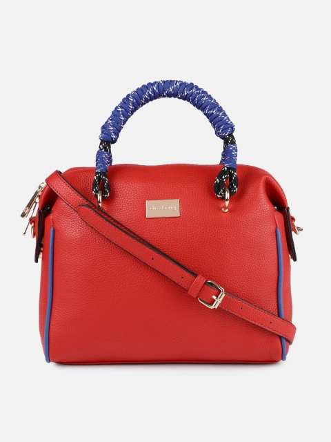 

DressBerry Red Solid Handheld Bag