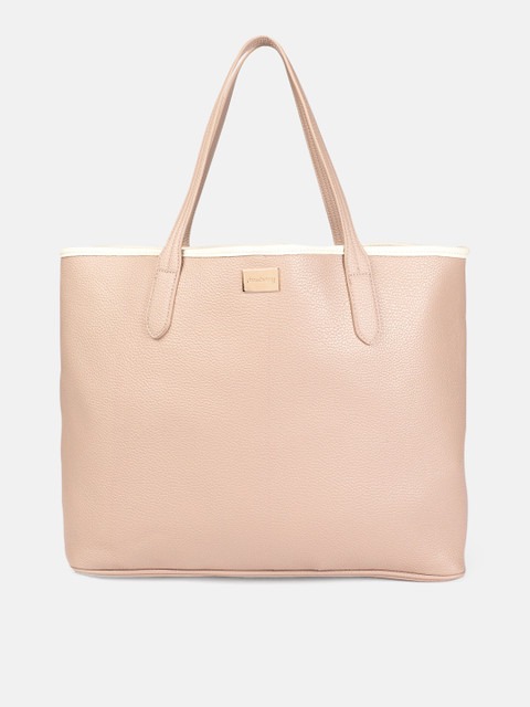 

DressBerry Beige Solid Shoulder Bag