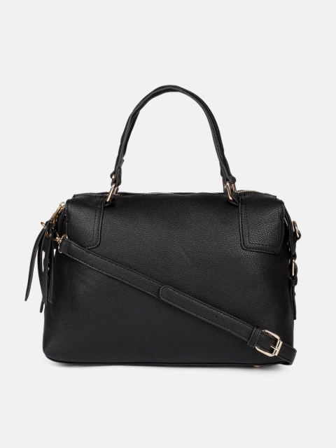 

Mast & Harbour Black Solid Handheld Bag