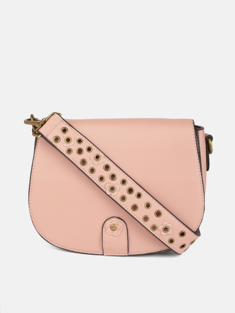 

DressBerry Pink Solid Sling Bag