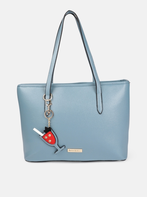 

Mast & Harbour Women Blue Solid Shoulder Bag