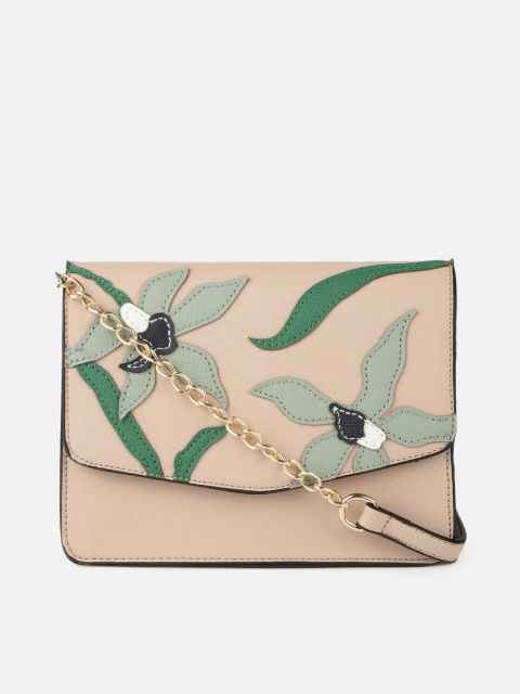 

DressBerry Pink Printed Sling Bag