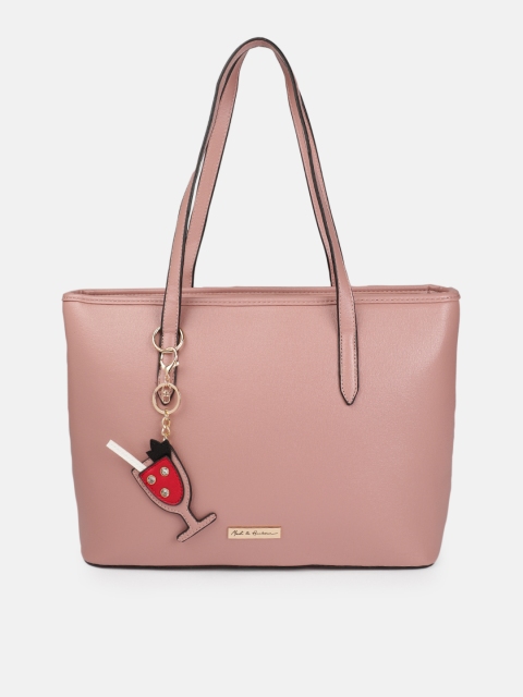 

Mast & Harbour Women Pink Solid Shoulder Bag