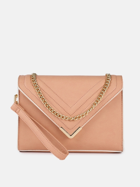 

DressBerry Pink Solid Sling Bag