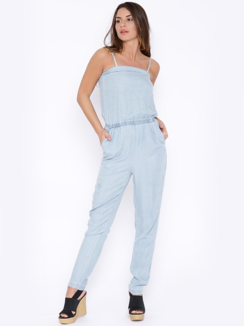 

ONLY Blue Denim Jumpsuit