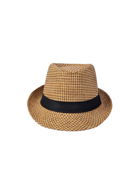 

Alvaro Castagnino Men Brown Fedora Hat