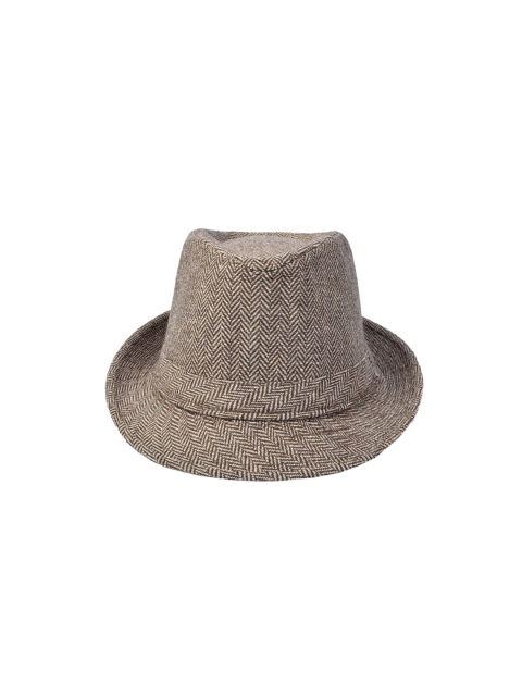 

Alvaro Castangnino Men Beige Fedora Hat